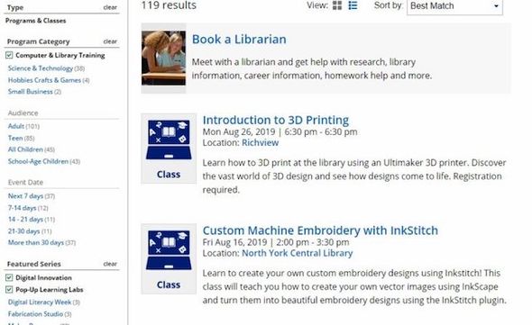 library-searched-result