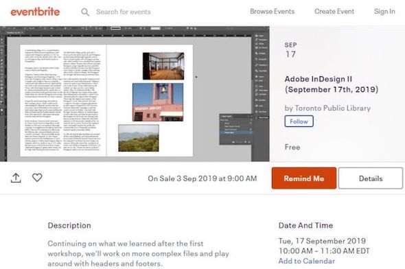 eventribe ticket page